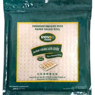 RENSO SQUARE RICE PAPER ROLL 340G