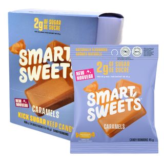 SMARTSWEETS CARAMELS 45G CTN14