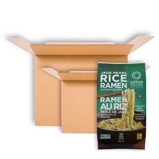 LOTUS FOODS RICE RAMEN JADE PEARL W/WAKAME MISO SOUP 80G CTN10 CS15