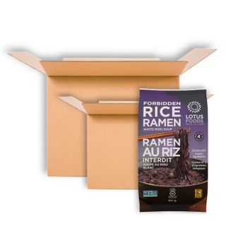 LOTUS FOODS RICE RAMEN FORBIDDEN W/WHITE MISO SOUP 80G CTN10 CS15