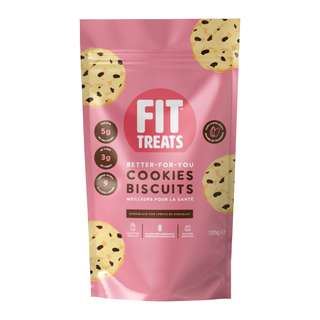 FIT TREATS COOKIES CHOCOLATE CHIP 125G