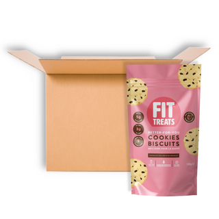 FIT TREATS COOKIES CHOCOLATE CHIP 125G CS10