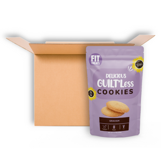 FIT TREATS COOKIES GRAHAM 125G CS10
