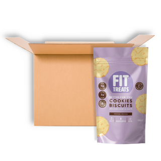 FIT TREATS COOKIES GRAHAM 125G CS10