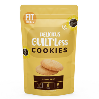FIT TREATS COOKIES LEMON ZEST 125G