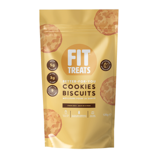 FIT TREATS COOKIES LEMON ZEST 125G