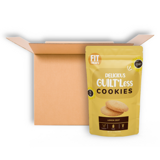 FIT TREATS COOKIES LEMON ZEST 125G CS10