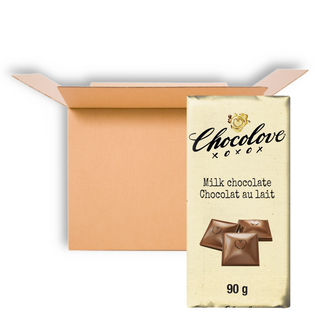 CHOCOLOVE MILK CHOCOLATE 90G CS18