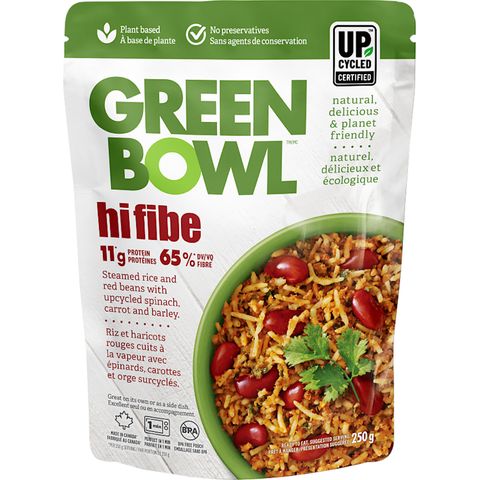 Green Bowl Upcycled High Fibre Steamed Meals