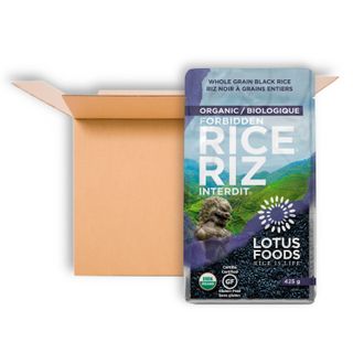 LOTUS FOODS RICE ORGANIC FORBIDDEN 425G CS6