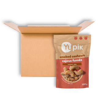 YUPIK SMOKED CASHEWS 200G CS8