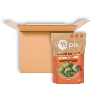 YUPIK WASABI CASHEWS 164G CS8