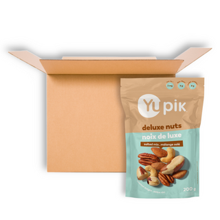 YUPIK DELUXE NUTS SALTED MIXED 200G CS8