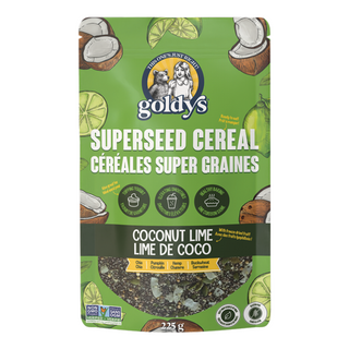 GOLDYS SUPERSEED CEREAL COCONUT LIME 225G