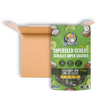 GOLDYS SUPERSEED CEREAL COCONUT LIME 225G CS6