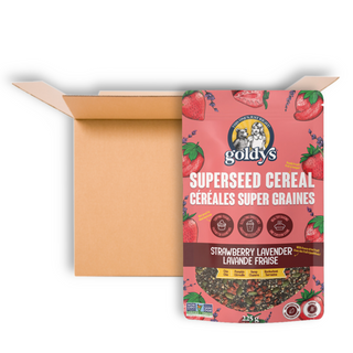 GOLDYS SUPERSEED CEREAL STRAWBERRY LAVENDER 225G CS6