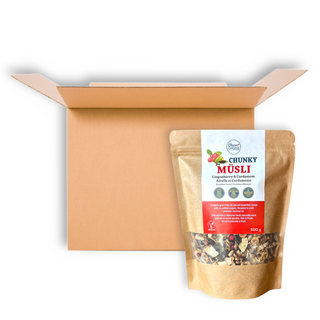 CLEAN EATING MUESLI LINGONBERRY & CARDAMOM 500G CS10