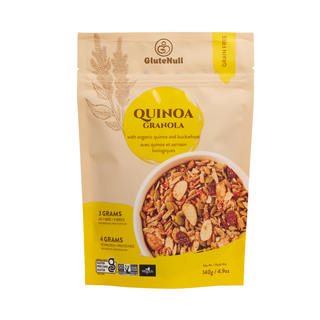 GLUTENULL GRANOLA LIGHT QUINOA 140G