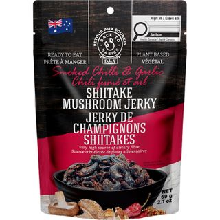 DJ&A BTB SHIITAKE MUSHROOM JERKY CHILLI AND GARLIC 60G