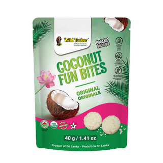 TUSKER ORGNC COCONUT FUN BITES ORIGINAL 40G