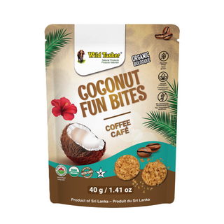 TUSKER ORGNC COCONUT FUN BITES COFFEE 40G