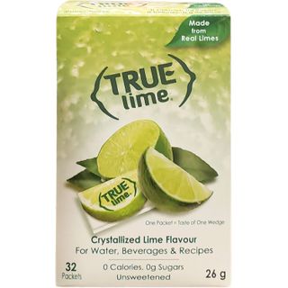 TRUE CITRUS CRYSTALLIZED PACKETS LIME 32CT