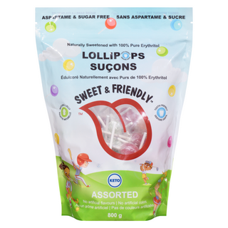 SWEET AND FRIENDLY ASSORTED LOLLIPOPS 800G