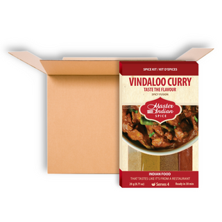 MASTER INDIAN SPICE KIT VINDALOO CURRY 20G CTN6