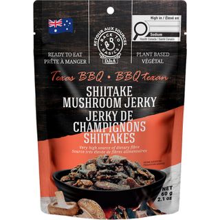 DJ&A BTB SHIITAKE MUSHROOM JERKY TEXAS BBQ 60G