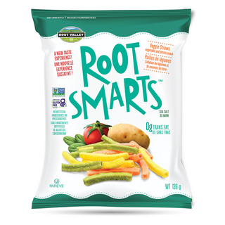 ROOT SMARTS ROOT CHIPS VEGGIE STRAWS 136G