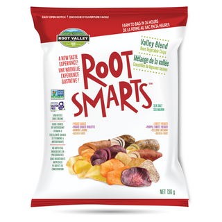 ROOT SMARTS ROOT CHIPS VALLEY BLEND 136G