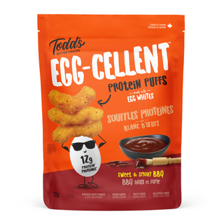 TODD'S PROTEIN PUFFS BBQ 70G