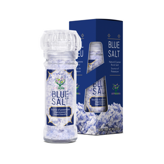 EUPHERBIA BLUE SALT W/GRINDER 100G