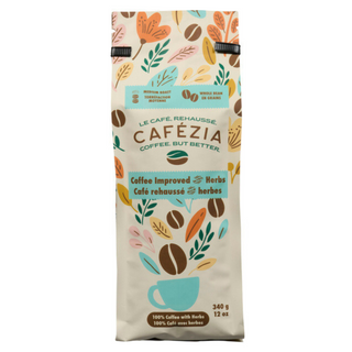 CAFEZIA HERB COFFEE WHOLE BEAN MEDIUM 340G