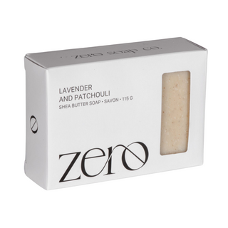 ZERO BAR SOAP PATCHOULI AND LAVENDER 115G
