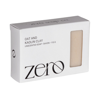ZERO BAR SOAP OAT AND KAOLIN CLAY 115G