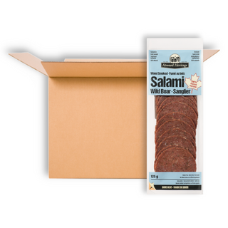 ATWOOD HERITAGE SALAMI WILD BOAR 125G CTN12