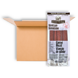 ATWOOD HERITAGE MEAT STICKS VENISON 125G CTN12