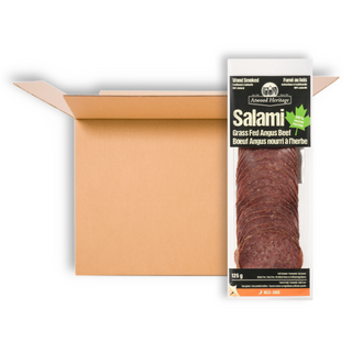 ATWOOD HERITAGE SALAMI BEEF 125G CTN12