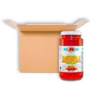 AKI’S CHUTNEY JAMAICAN RED HOT 250ML CS12