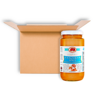 AKI'S MARINADE ZANZIBAR SPICE BBQ 250ML CS12
