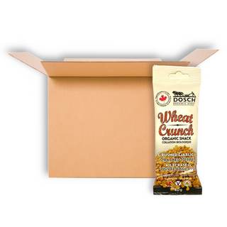 DOSCH WHEAT CRUNCH GARLIC & PEPPER 40G CS12