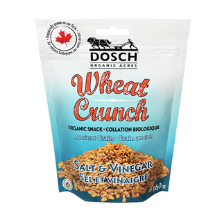 DOSCH WHEAT CRUNCH SALT & VINEGAR 160G