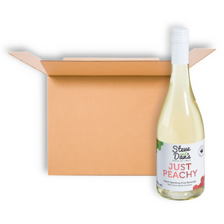 STEVE & DAN’S SPARKLING JUICE PEACH 750ML CS12