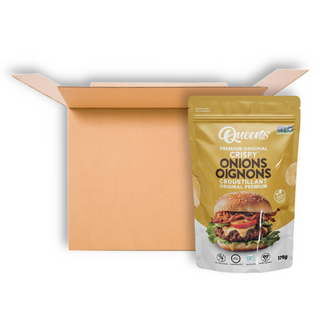 QUEENS PREMIUM ORIGINAL CRISPY ONIONS 175G CS12