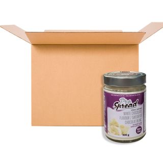 PROSPREAD KETO WHT CHOC 300G CS12