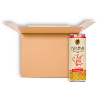 GN HORCHATA RICE DRINK STRAWBERRY 325ML CS12