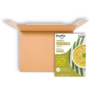 SIMPLIFY FOODS SOUP MIX CASHEW & MORINGA 40G CTN8