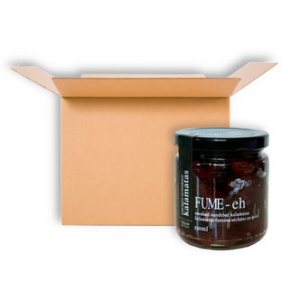 FUME-EH SMOKED SUNDRIED KALAMATAS 250ML CS12