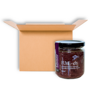 FUME-EH SMOKED KALAMATA TAPENADE 250ML CS12